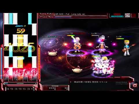 [O2jam] AIR GOD - Full , Long note ver. Lv. 70 FULLCOMBO