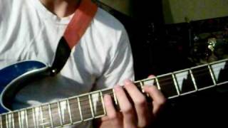 Atreyu-Lip Gloss and Black Guitar Intro Tutorial