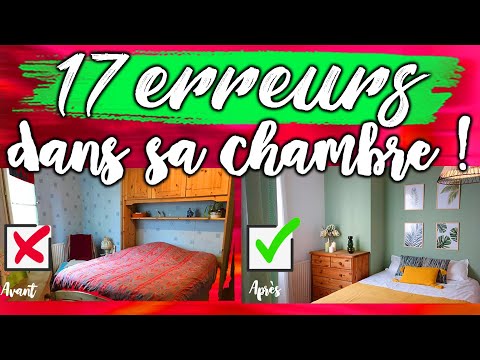 17 ERREURS COURANTES DANS SA CHAMBRE| La Botte Secrète Décoration