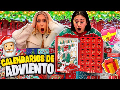 ABRIMOS 100 CALENDARIOS DE ADVIENTO NAVIDEÑOS 😍🎄 | Hermanas JM 