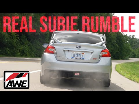 Upgrading My Exhaust + Sound Clips | WRX STI AWE Touring