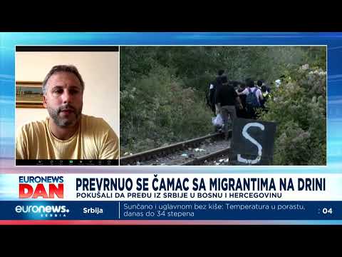 Nikola Kovačević o utapanju migranata u Drini: Većina žrtava ostaje zauvek bezimena