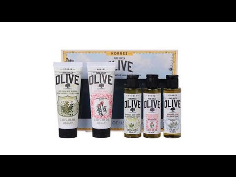 Korres – Olive Oil Deluxe Body Set Minis, 5er-Pack