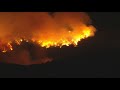 Palisades wildfire aerials   Nighttime view.mp4