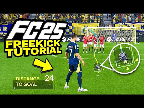 How To ACTUALLY Score Freekicks In EAFC 25!