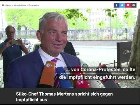 Stiko-Chef spricht sich gegen Impfpflicht Corona aus.Thomas Mertens