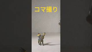 ポケモンおもちゃ　ブラッキー Umbreon　モンコレ開封　コマ撮りアニメ　フィギュア　ストップアニメ　 #pokemon #ポケモン #フィギュア