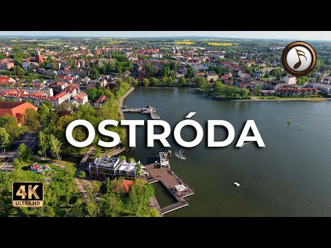 Ostróda from a bird's eye view The best Ostróda 🎵 | 2025 | [4K] LECE W MIASTO™ Poland