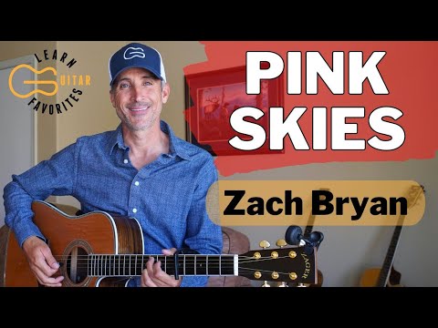 Pink Skies – Zach Bryan | Gitarren-Tutorial mit 4 einfachen Akkorden