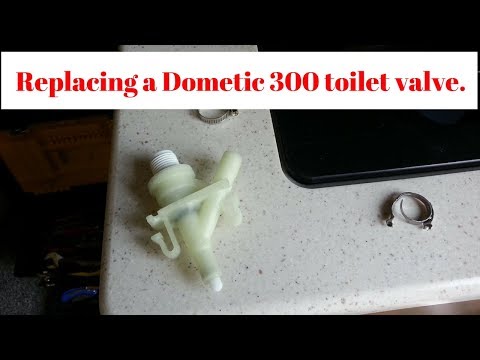 Dometic 300 series toilet Valve Replacement Rockwood Mini Lite 2109s. Don't make my mistake.