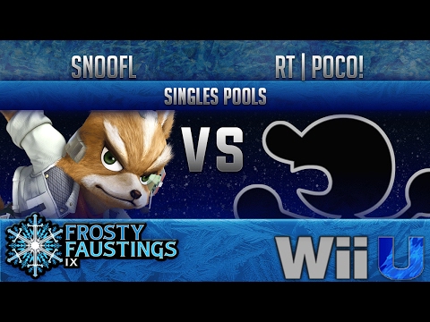 FFIX Smash 4 SINGLES POOLS - SNooFL (Fox) vs RT | Poco! (Game n Watch)