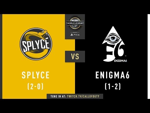 Splyce vs Enigma6 | CWL Pro League 2019 | Division B | Week 3 | Day 4