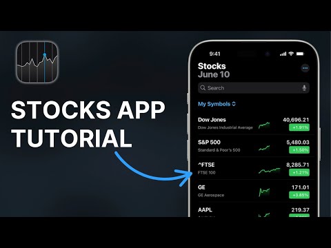 How to use the Stocks App on iPhone (2025)