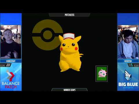 Patchless SSBM - BonkCushy (Pikachu) vs. dudutsai (Jigglypuff) - Melee WSF