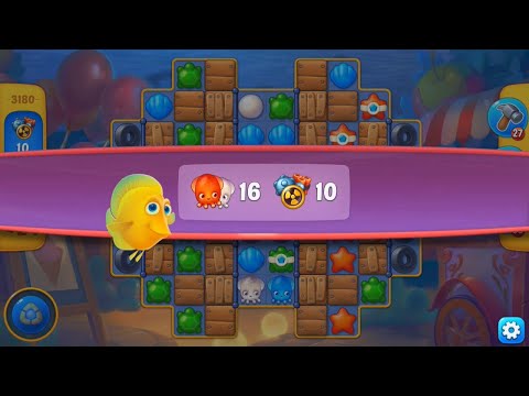 Fishdom Hard Level 3180. HD Quality