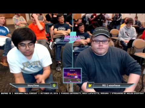 BOPME 15 - RG | voorhese (Fox) vs. StoryTime (C. Falcon) - SSBM - Singles RR Pools
