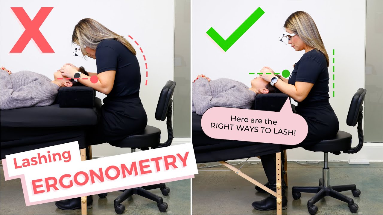 Save Your Back! Secrets to Preventing Back Pain for Lash Artists