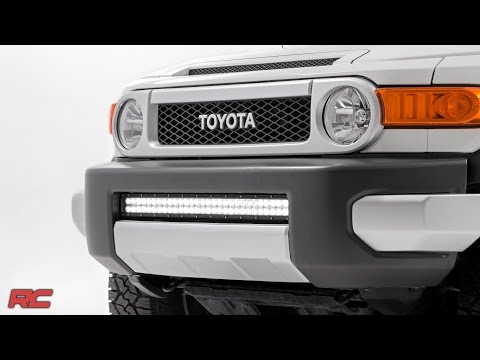2007-2014 Toyota FJ Cruiser 30-inch Light Bar Bumper Mount by Rough Country