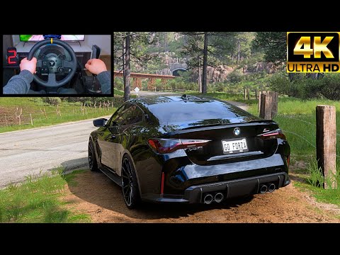 BMW M4 G82 | Forza Horizon 5 | Thrustmaster TX Steering Wheel Gameplay
