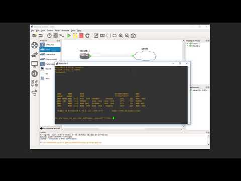 MikroTik Router on GNS3 | Installing RouterOS on GNS3 is Very Simple