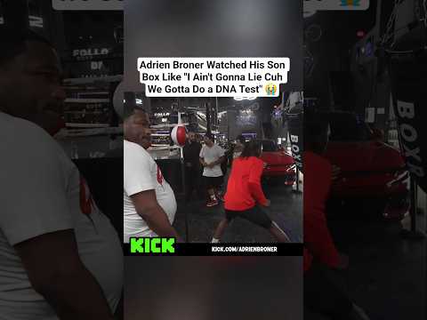 Adrien Broner Watched His Son Box Like “I Ain’t Gonna Lie Cuh, We Gotta Do a DNA Test” 😭