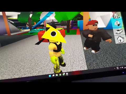 Ciano e Amarelo (Rainbow Friends 2) Vs. Mussoumano - Batalha com Games No Roblox