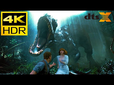 4K HDR ● Dino Attack (Jurassic World) ● DTS:X