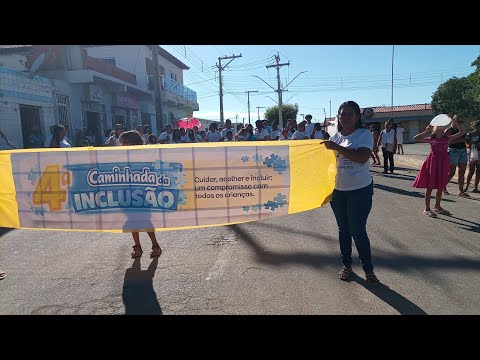4° Caminhada Da Inclusão em Iuiú Bahia e nosso canal apoia está ação..