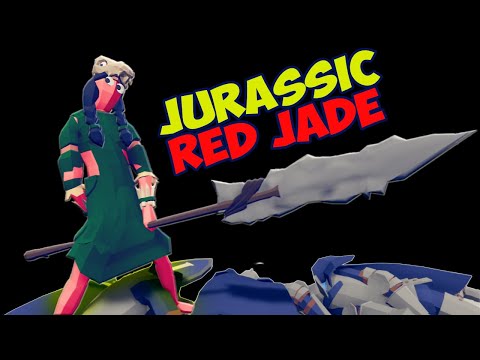 Jurassic Red Jade vs Every Faction - TABS MODS GAMEPLAY