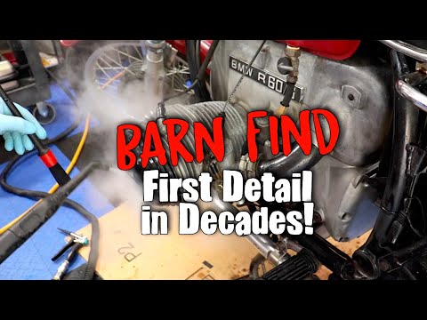 Thumbnail for Barn Find! Classic 1972 BMW R60 Detail! #barnfind #bmwr60 by BMW, Car
