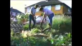preview picture of video 'Glyn & PD Removing Tree 8 Wesley Avenue - 26th July 1986'
