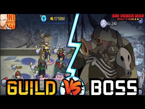 One Punch Man Road To Hero 2.0 Confira Boss Damage - Formações Rei do Submundo #1