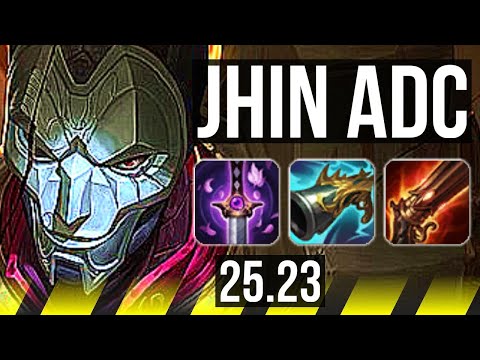 JHIN & Zilean vs KAI'SA & Blitzcrank (ADC) | 17/1/10, Legendary | KR Master | 25.23