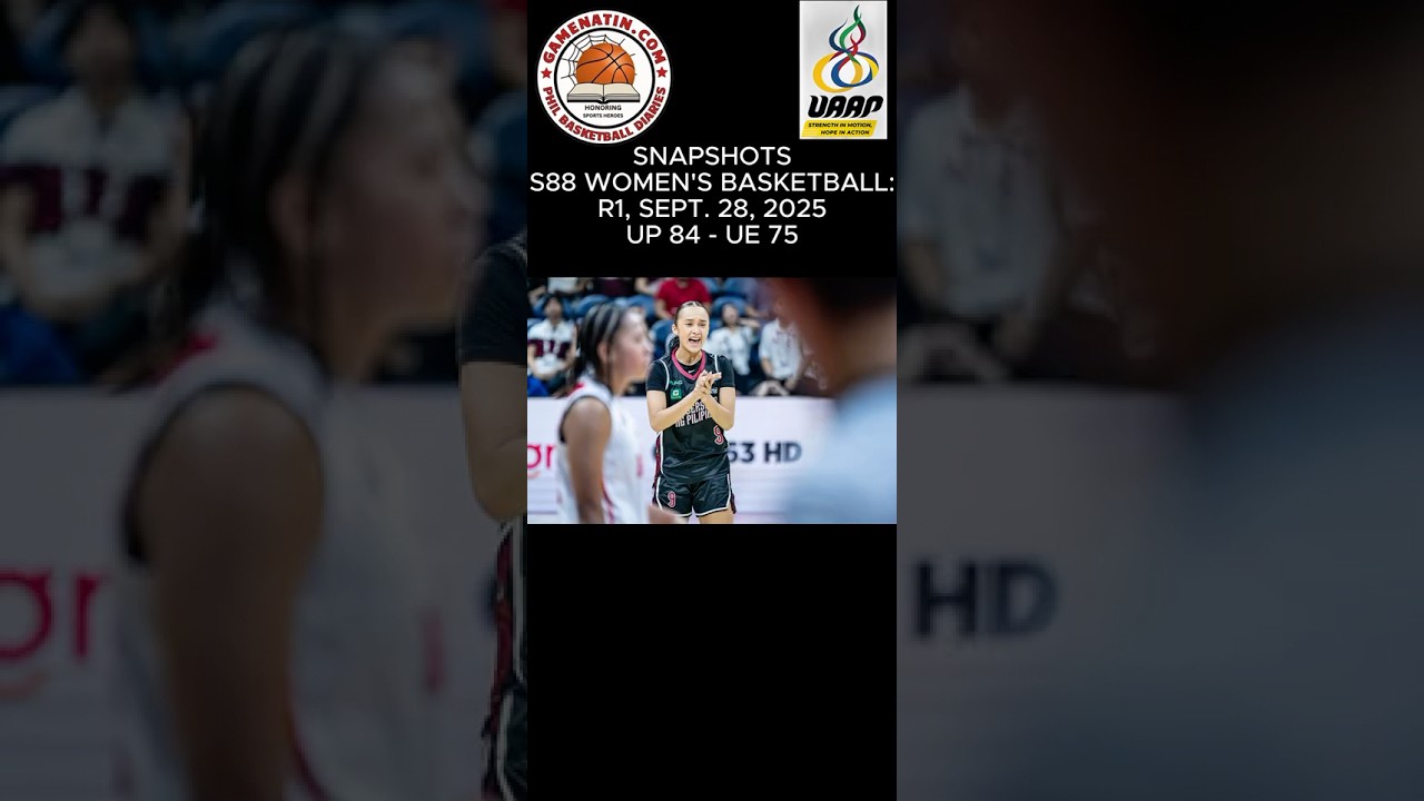 Snapshots: Women's Basketball - UP 84 - UE 75 (OT)