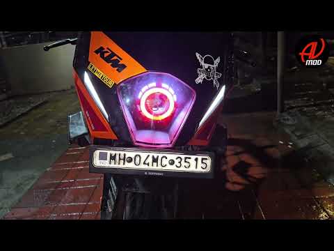 ktm 390 projector headlight by avmod