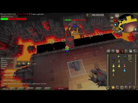 Jad + Mager + Healer Zuk Skip with 0 ticks lost