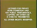 Gold FBI Warnings 1984 1991 Canadian