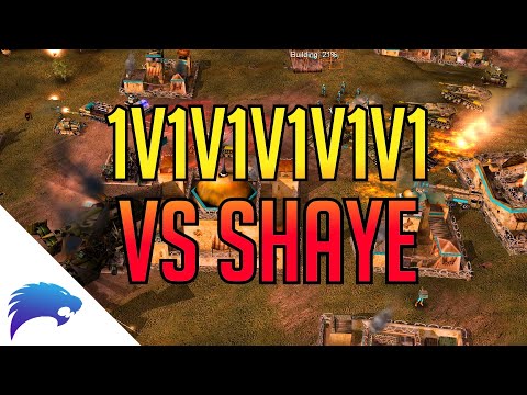 Hard FFA vs Pro Player Shaye | 1v1v1v1v1v1 Defcon 6 | Nuke Gen