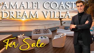 SEA VIEW LUXURY VILLA FOR SALE IN VIETRI, AMALFI COAST