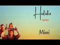 Hututu | Mimi | Lyrics