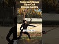 Young Female Kung Fu Warrior Shows Traditional Weapon Amazing Chinese Shorts