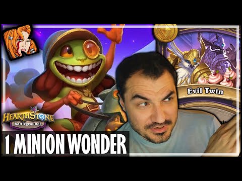 ONE MINION WONDERBUILD! - Hearthstone Battlegrounds