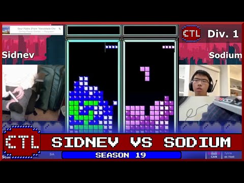 CTL Season 19 Division 1A - Sidnev vs. Sodium