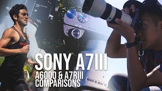 Sony a7III with a7RIII & a6000 Comparisons | Shooting Sports VLOG