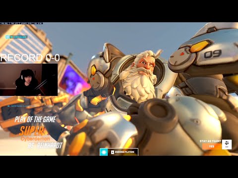 SUPER CARRY REINHARDT - POTG! [ OVERWATCH 2 TOP 500 SEASON 1 ]