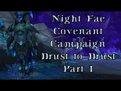Night Fae Covenant Campaign - Drust to Drust Part 1 | Fire Mage | WoW Shadowlands