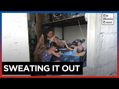 Kids study in overheated slums as Philippines shuts schools