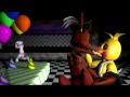 Foxy x toy chica and the song is omfg hello 