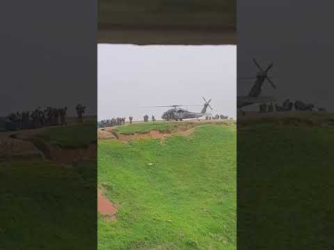 Colombia Así fue el atentado contra el helicóptero en Simiti Bolívar. 14 militares heridos