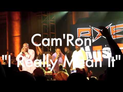 T.I. speaks and brings out Cam'Ron for "I Really Mean It" at AXE One Night Only in NYC